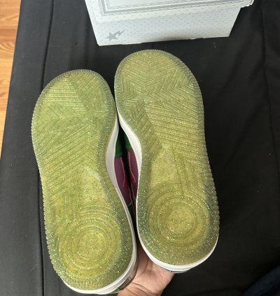 Bapesta Baby Milo Pack Green Pink