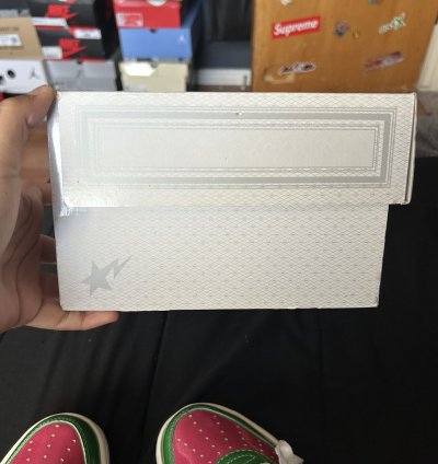 Bapesta Baby Milo Pack Green Pink