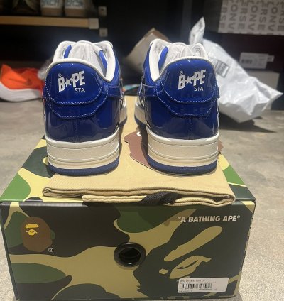 Bapesta Bape Sta College Blue Size 8 5