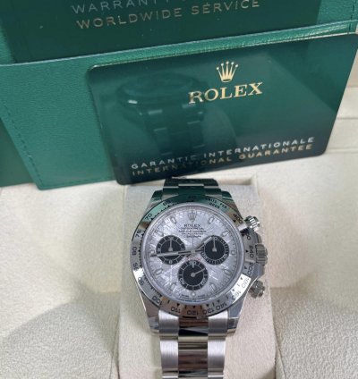 Rolex Daytona 116509 Meteorite Meteorite 2023 Neu Full Set