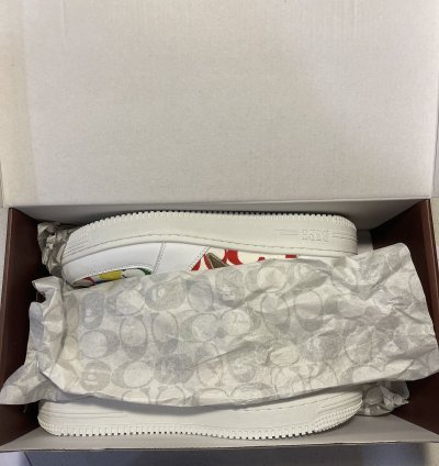 Bapesta Coach White Multi-color