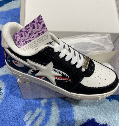 Bapesta Colour Block Shark Black