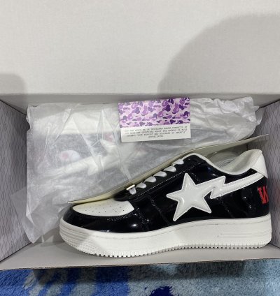 Bapesta Colour Block Shark Black
