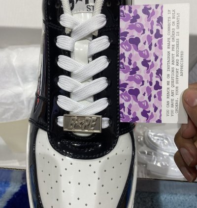 Bapesta Colour Block Shark Black