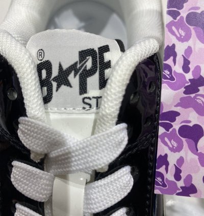 Bapesta Colour Block Shark Black