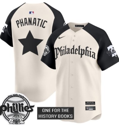 Phanatic Jersey Phillies Retro Newspaper Edition Vapor Premier Limited Stitched Alternate