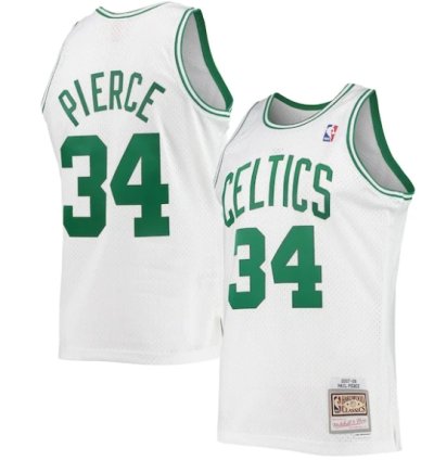 Paul Pierce Boston Celtics Hardwood Classics Swingman Jersey - White