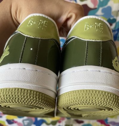 Bapesta Fs-001 Green Bape Camo 2006