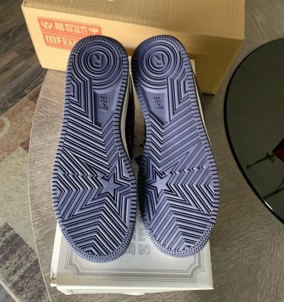 Bapesta Fs-001 Low Purple Camo