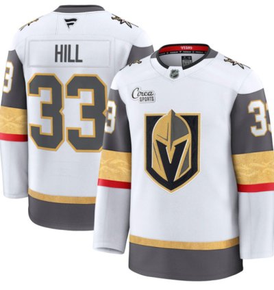 Adin Hill Jersey 33 Vegas Golden Knights Premium Stitched White
