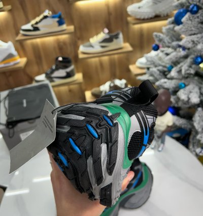 Balenciaga 10xl Black Grey Blue