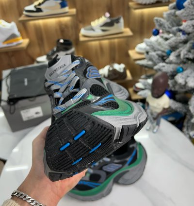 Balenciaga 10xl Black Grey Blue