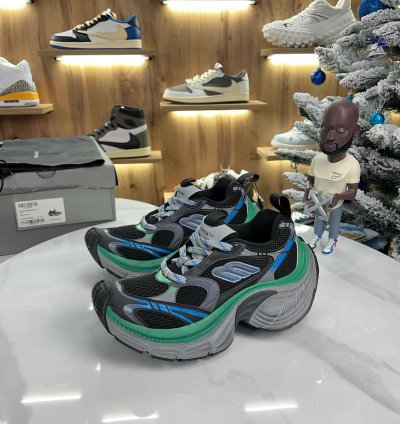 Balenciaga 10xl Black Grey Blue