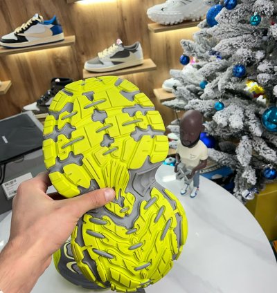 Balenciaga 10xl Sneaker Grey Yellow