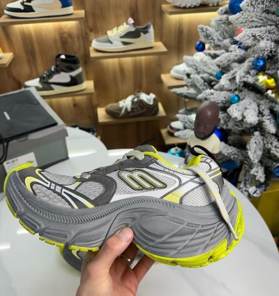 Balenciaga 10xl Sneaker Grey Yellow