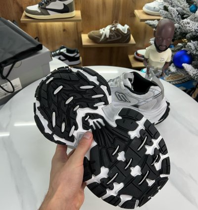 Balenciaga 10xl Sneaker Worn-out - White Black
