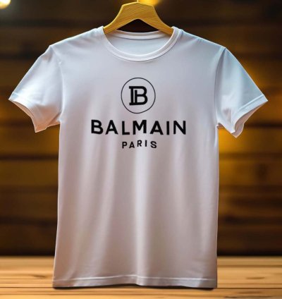 Balmain Paris Logo Mens Tshirt Size Usa