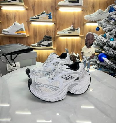 Balenciaga 10xl Sneaker Worn-out - White Black