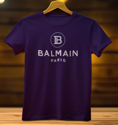 Balmain Paris Logo Mens Tshirt Size Usa
