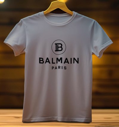 Balmain Paris Logo Mens Tshirt Size Usa