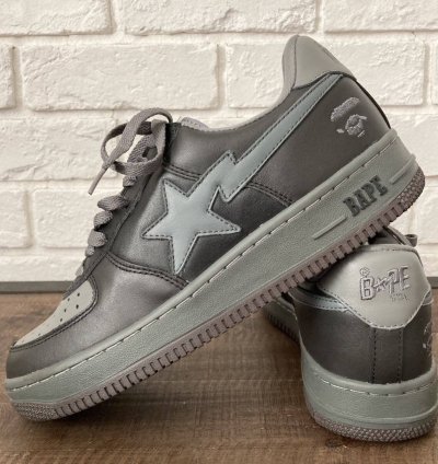 Bapesta Leather Sneakers Bathing Ape Bape Sta Shoes Nigo