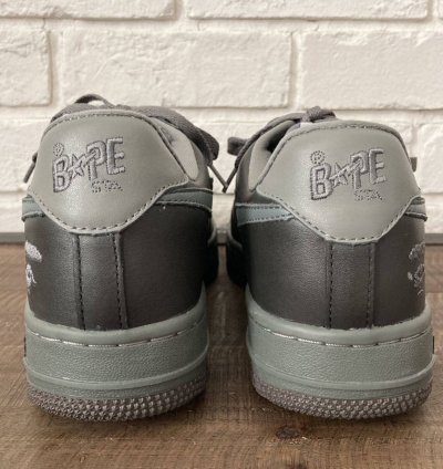 Bapesta Leather Sneakers Bathing Ape Bape Sta Shoes Nigo