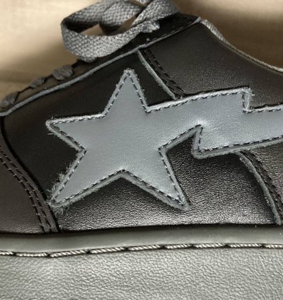 Bapesta Leather Sneakers Bathing Ape Bape Sta Shoes Nigo