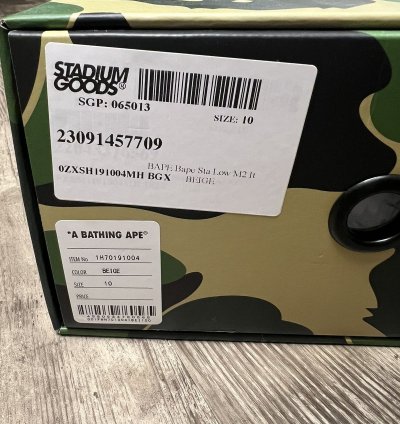 Bapesta Low M1
