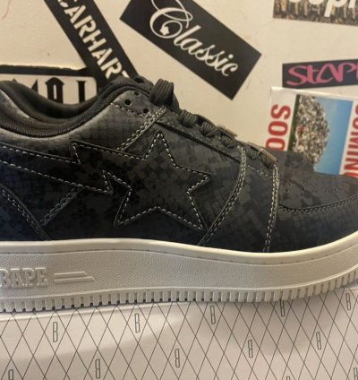 Bapesta Low M2 Python - Black