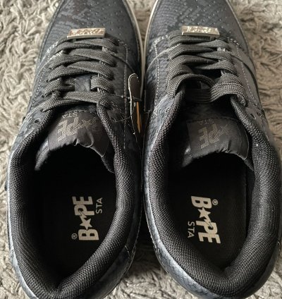 Bapesta Low M2 Python - Black