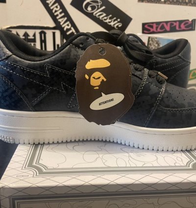 Bapesta Low M2 Python - Black