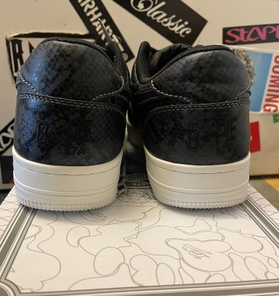 Bapesta Low M2 Python - Black