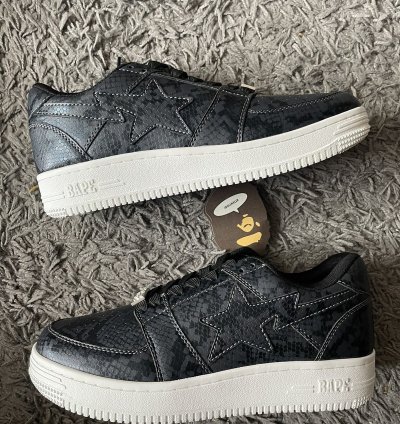 Bapesta Low M2 Python - Black
