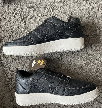 Bapesta Low M2 Python - Black