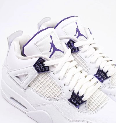 Nike Air Jordan 4 Retro Metallic Purple Mens - Ct8527-115