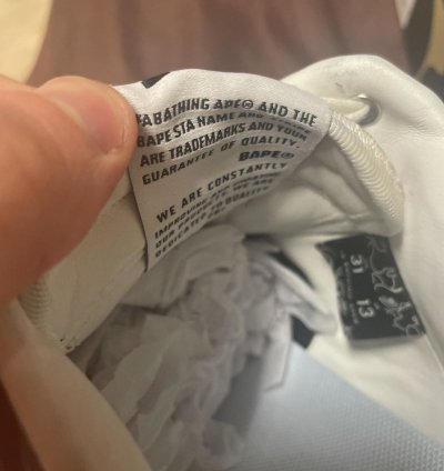 Bapesta Low Patent Leather