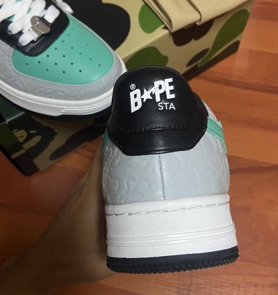 Bapesta Lows grey Green