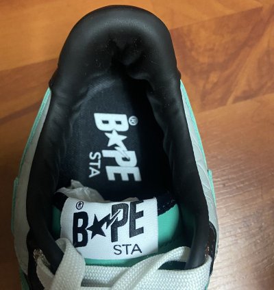 Bapesta Lows grey Green