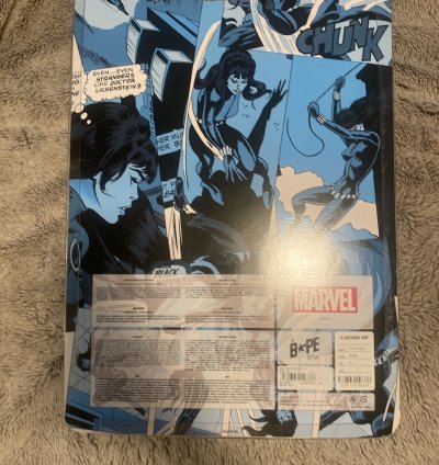 Bapesta Marvel Comics Black Widow