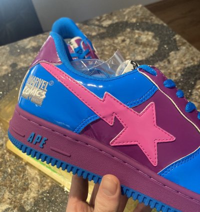 Bapesta Marvel Sliver Surfer 2005