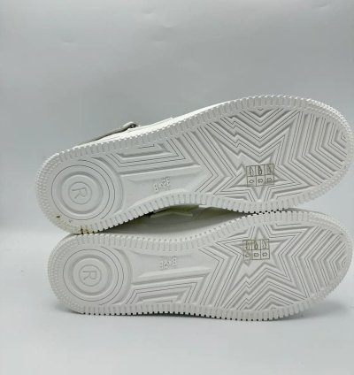 Bapesta Mid Triple White