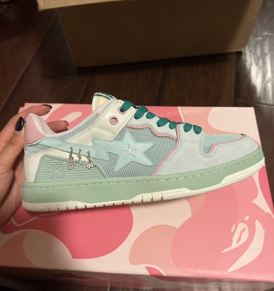 Bapesta Minty Green