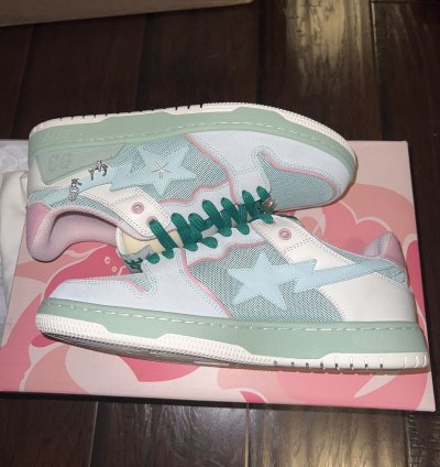 Bapesta Minty Green