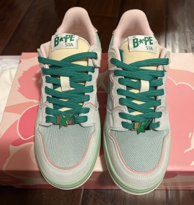 Bapesta Minty Green