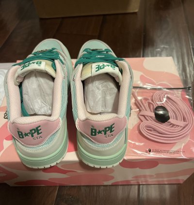 Bapesta Minty Green