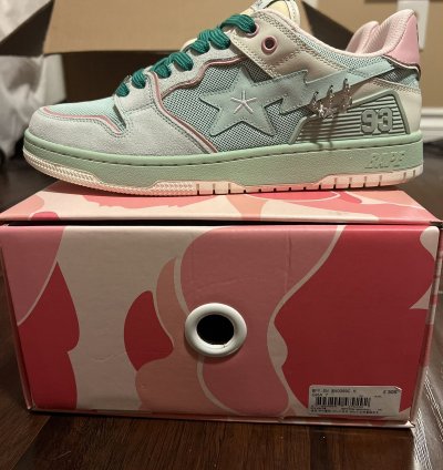 Bapesta Minty Green