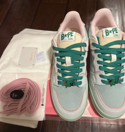Bapesta Minty Green