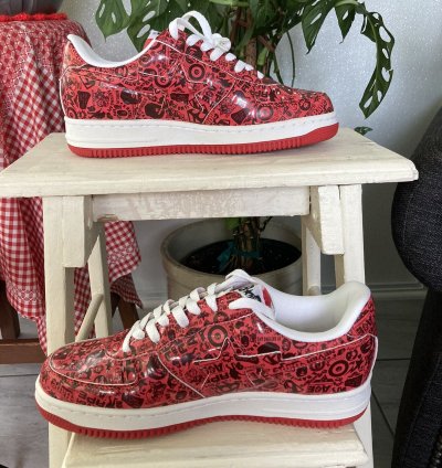 Bapesta Multi Logo Red 2007