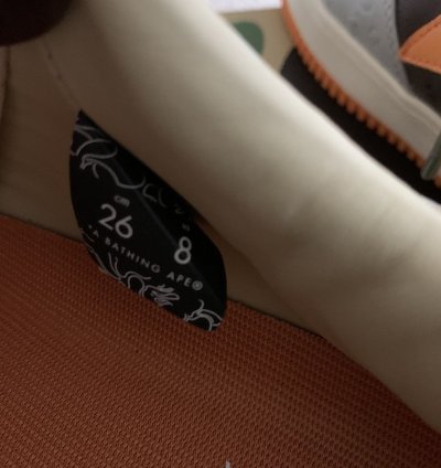 Bapesta Orange