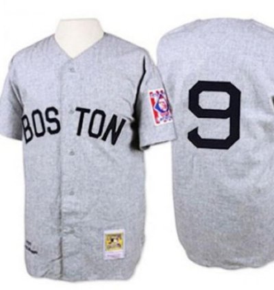 Boston Red Sox Ted Williams Gray 1939 Throwback Jersey